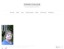 Tablet Screenshot of lynnecollier.com